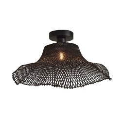 Ibiza plafondlamp Ø50 small zwart