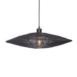 Iguazu hanglamp Ø55 schijf large zwart