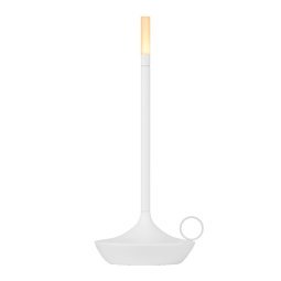 Wick tafellamp LED oplaadbaar wit