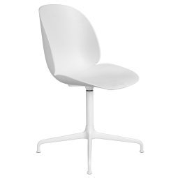 Beetle stoel met wit aluminium swivel onderstel white