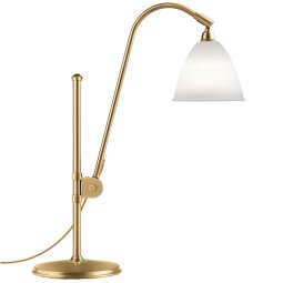 Bestlite BL1 bureaulamp messing/wit