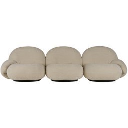 Pacha 3-zits sofa, dedar belsuede 007