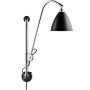 Bestlite BL5 wandlamp chroom/zwart