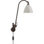 Bestlite BL6 wandlamp zwart/classic white