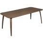 Gubi Dining eettafel 200x100 walnoot