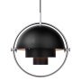 Multi-Lite hanglamp Ø36 large chroom/zwart