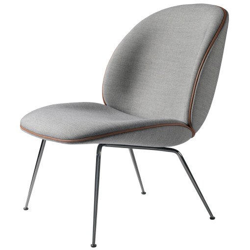 Beetle Lounge fauteuil Remix 143, chroom onderstel