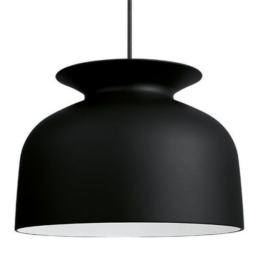 Ronde hanglamp Ø40 zwart