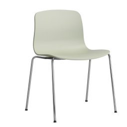 AAC16 stoel aluminium onderstel Pastel Green