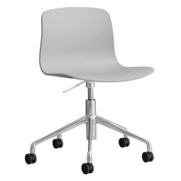 AAC50 bureaustoel aluminium onderstel Concrete Grey
