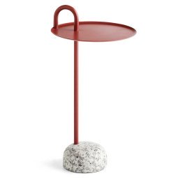 Bowler bijzettafel rood