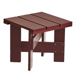 Crate Low salontafel 75,5x75,5 Iron Red