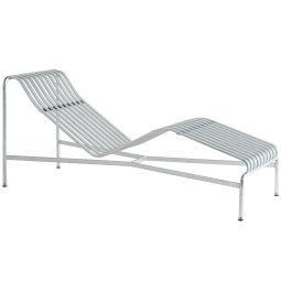 Palissade Chaise Longue ligbed hot galvanised steel