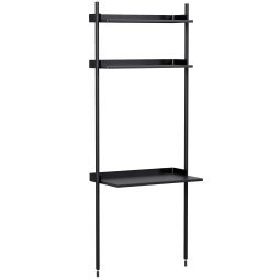 Pier System 11 wandkast Black/Black