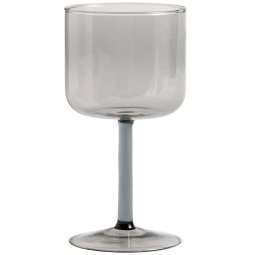 Tint wijnglas set van 2 grijs