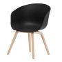 About a Chair Low AAC42 design stoel zwart