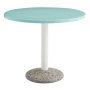 Ceramic tuintafel Ø90 Light Mint