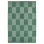 Check vloerkleed 140x200 groen