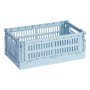 Colour Crate krat RE opbergbak S Soft Blue