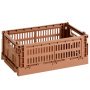 Colour Crate krat RE opberger S Terracotta