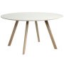 Copenhague CPH25 tafel 140, gezeept eiken, off white linoleum