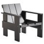 Crate fauteuil black