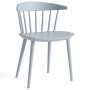 J104 stoel gelakt beuken, slate blue