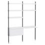 Pier System 12 kast White/Black