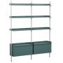 Pier System 132 kast Blue/Clear