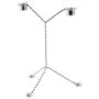 Wire kandelaar Mirror