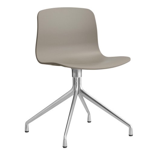 AAC10 stoel aluminium onderstel Khaki