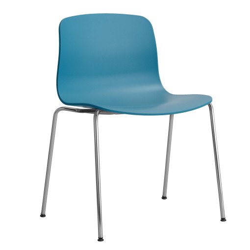 AAC16 stoel aluminium onderstel Azure Blue