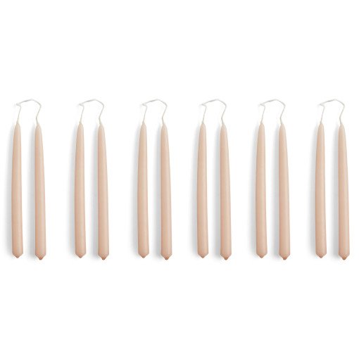 Mini Conical kaars set van 12 light rose