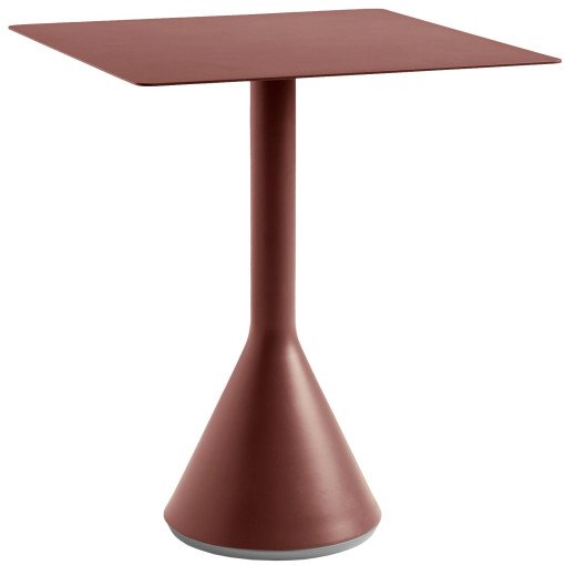 Palissade Cone tuintafel 65x65 iron red