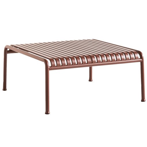 Palissade Low salontafel 81x86 Iron red