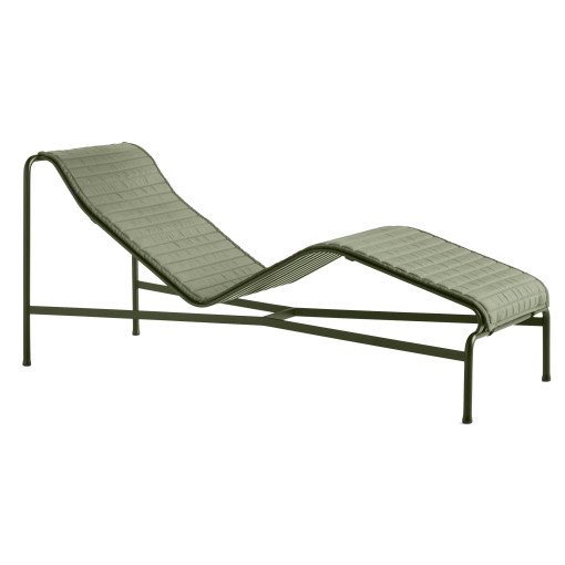 Quilted kussen voor Palissade chaise longue olive