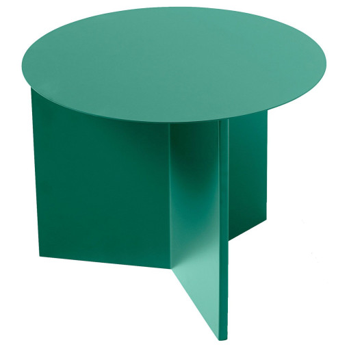 Slit Table Round bijzettafel groen