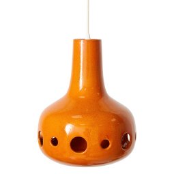 Ceramic Dangle hanglamp Ø24 oranje