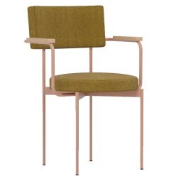 Dining Chair eetkamerstoel met armleuning nude goldhawk