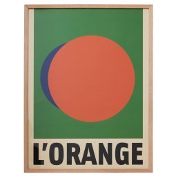 Framed Artwork schilderij L'Orange 65x85