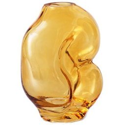 Gleam Glass vaas h18 Amber
