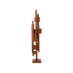 Skyline Sculpure woondecoratie M espresso