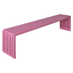 Slatted bankje eetbank 160 pink