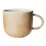 Chef Ceramic mok met oor rustic cream/brown