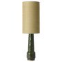 Retro Stoneware tafellamp green kap Jade Green