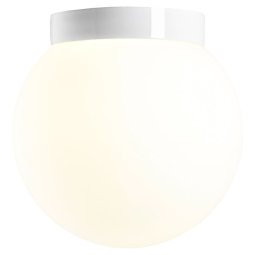 Classic Globe plafond- en wandlamp retrofit Ø30 opaal wit