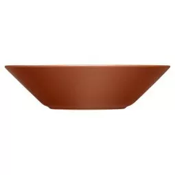 Teema diep bord Ø21 vintage bruin