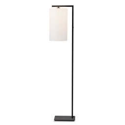 Boston vloerlamp met kap large wit 