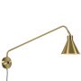 Lyon wandlamp goud