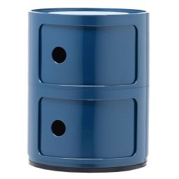 Componibili kast nachtkastje medium (2 comp.) Ø32 blauw